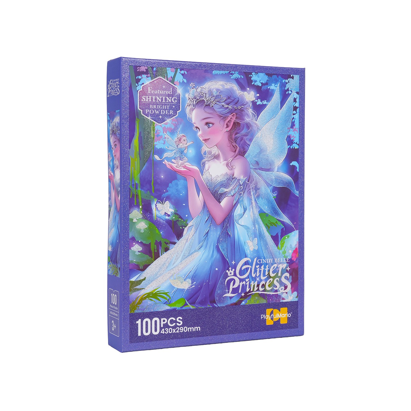Sada puzzle 100ks. Princezna Modrá
