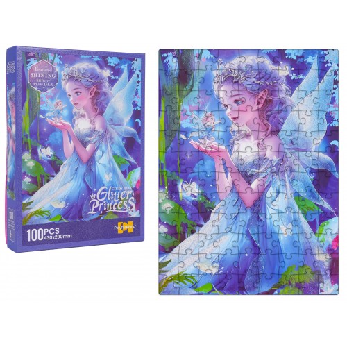 Sada puzzle 100ks. Princezna Modrá
