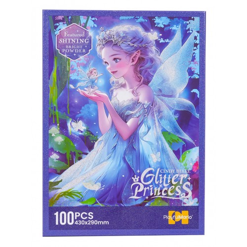 Sada puzzle 100ks. Princezna Modrá