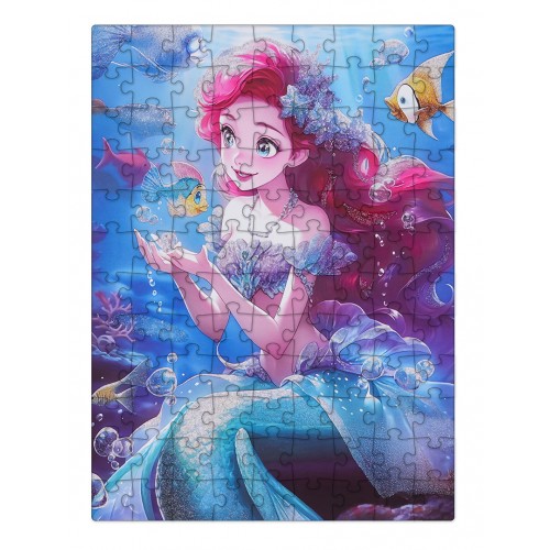 Sada puzzle 100ks. Mořská panna