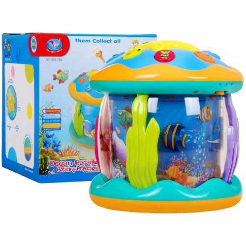 Projektor „Sea World“ pro děti 3+ Light Box hrací skříňka Pomůže vám usnout