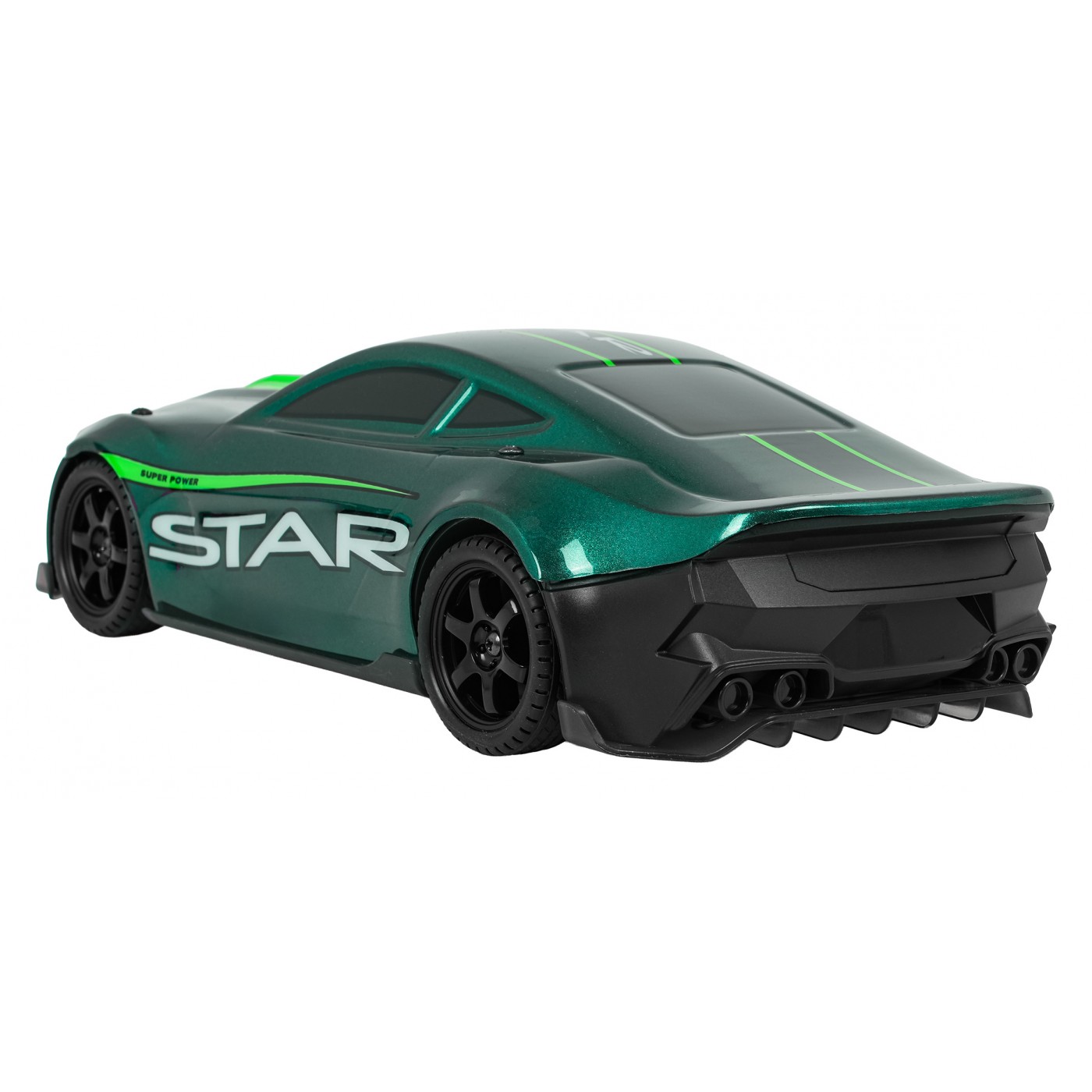 R/C STAR Zelené vozidlo