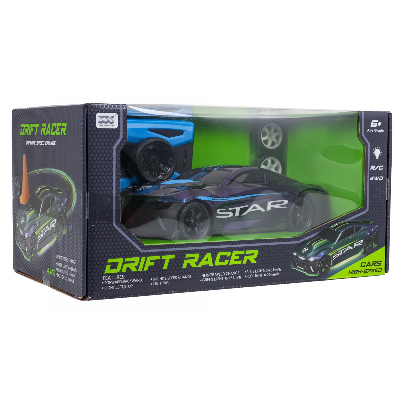 R/C STAR modré vozidlo