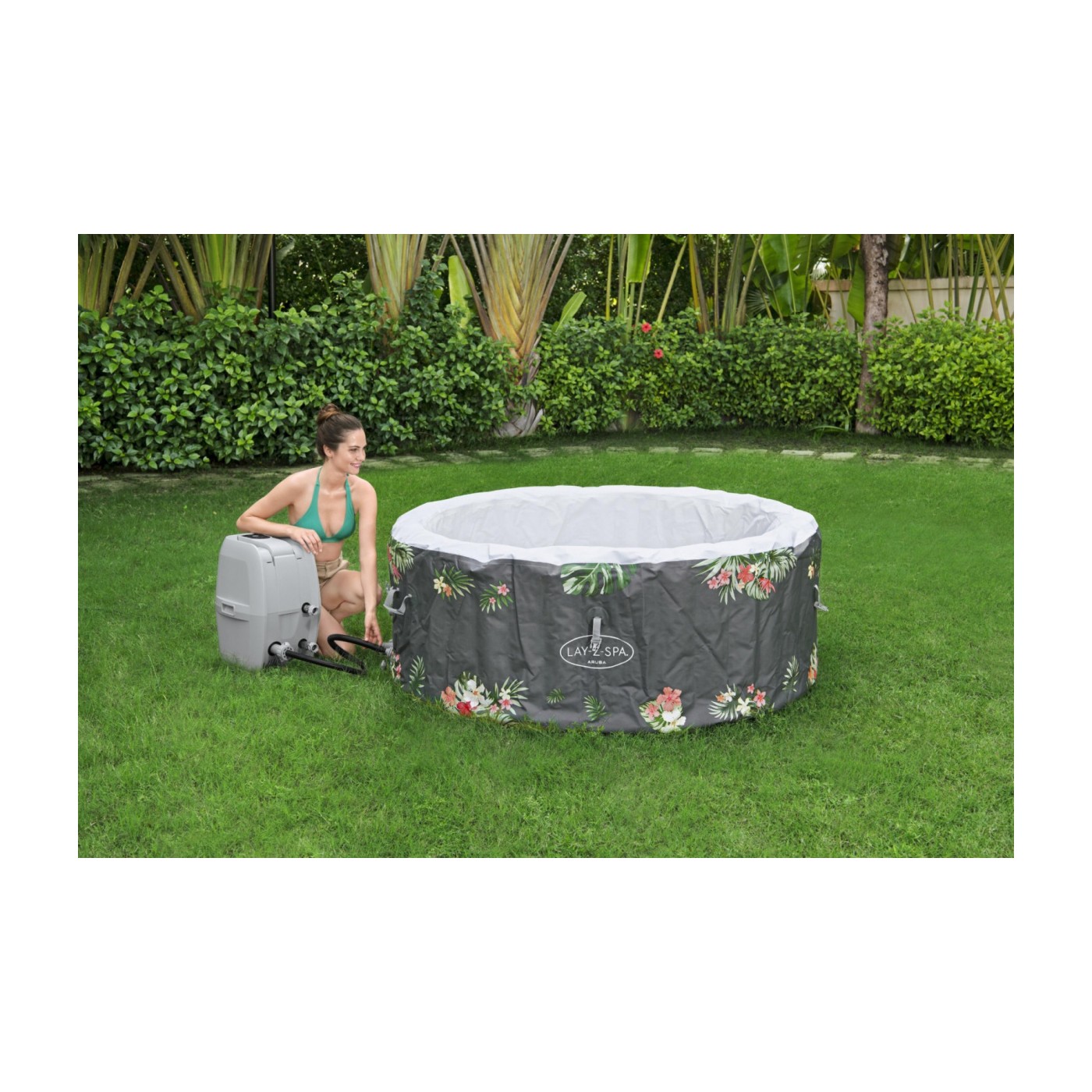 Aruba Lay-Z-Spa AirJet Home Spa BESTWAY 3místný kryt filtru čerpadla