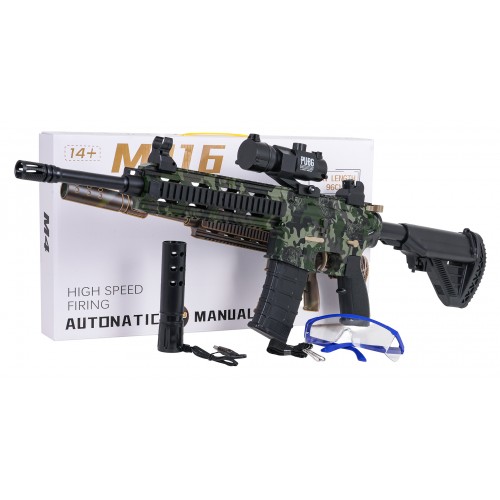 Vodní diabolková puška M416 + příslušenství