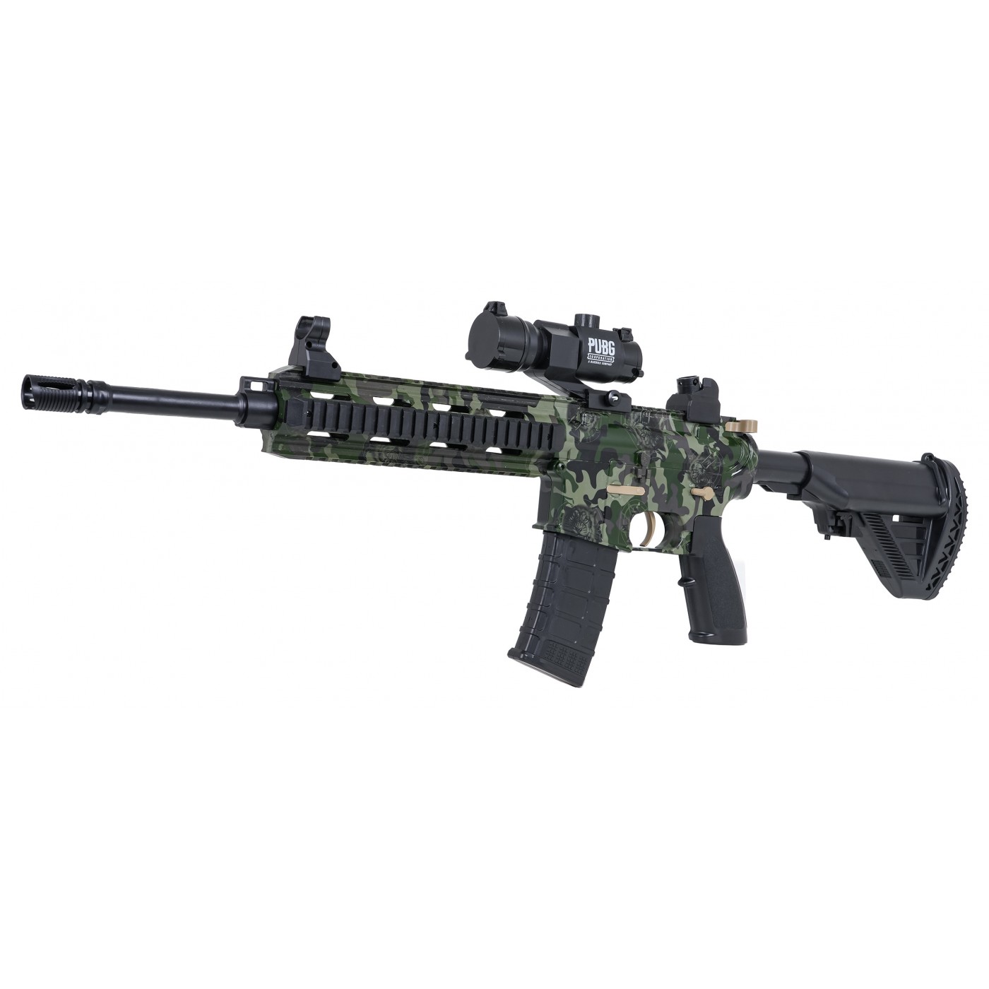 Vodní diabolková puška M416 + příslušenství