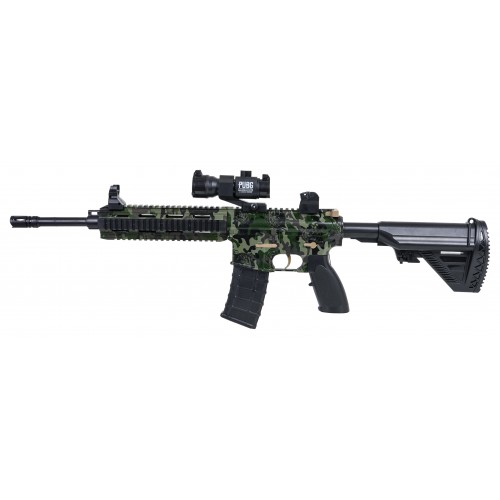 Vodní diabolková puška M416 + příslušenství