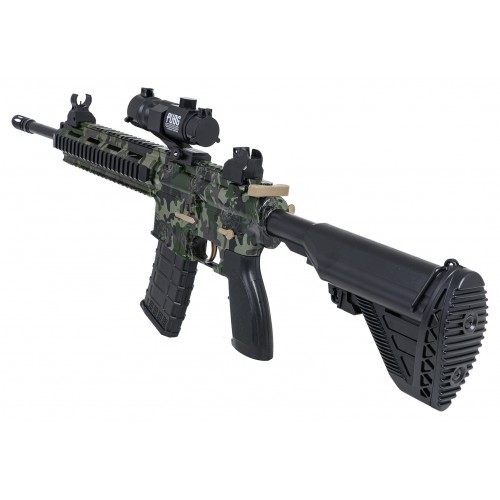 Vodní diabolková puška M416 + příslušenství