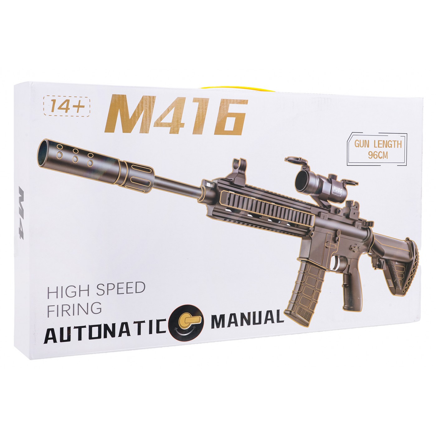 M416 Rifle Gray pro vodní diabolky + příslušenství