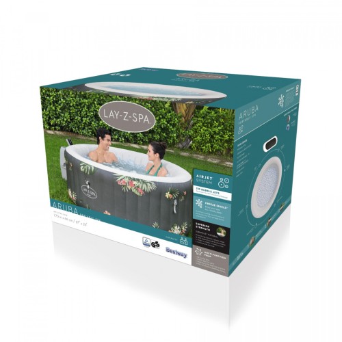 Aruba Lay-Z-Spa AirJet Home Spa BESTWAY 3místný kryt filtru čerpadla