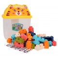 Sada měkkých bloků 44 dílů. + Balení Tigger