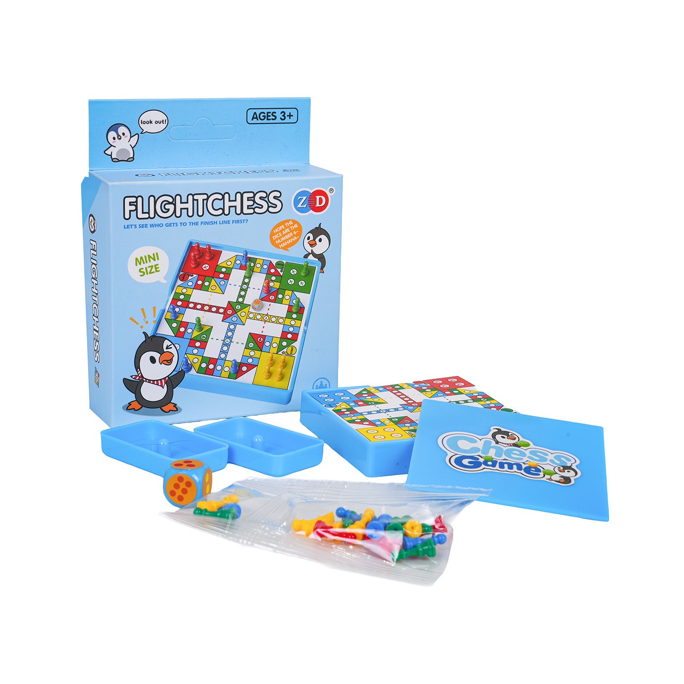 Desková hra LUDO MINI Penguin