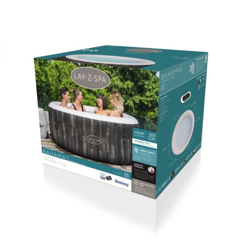 Bahamas Lay-Z-Spa Garden Spa BESTWAY 4místný kryt čerpadla Filtr