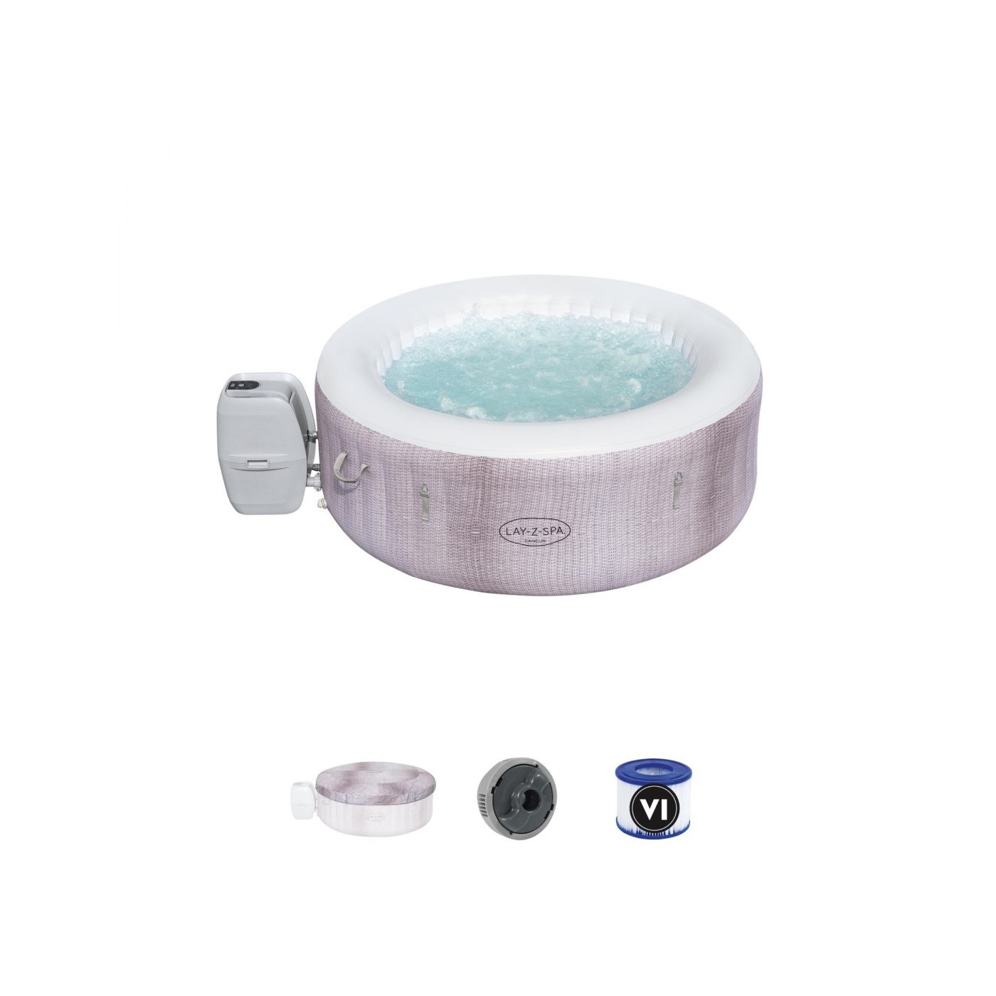 Cancun Lay-Z-Spa AirJet Spa Garden BESTWAY 4místný kryt filtru čerpadla