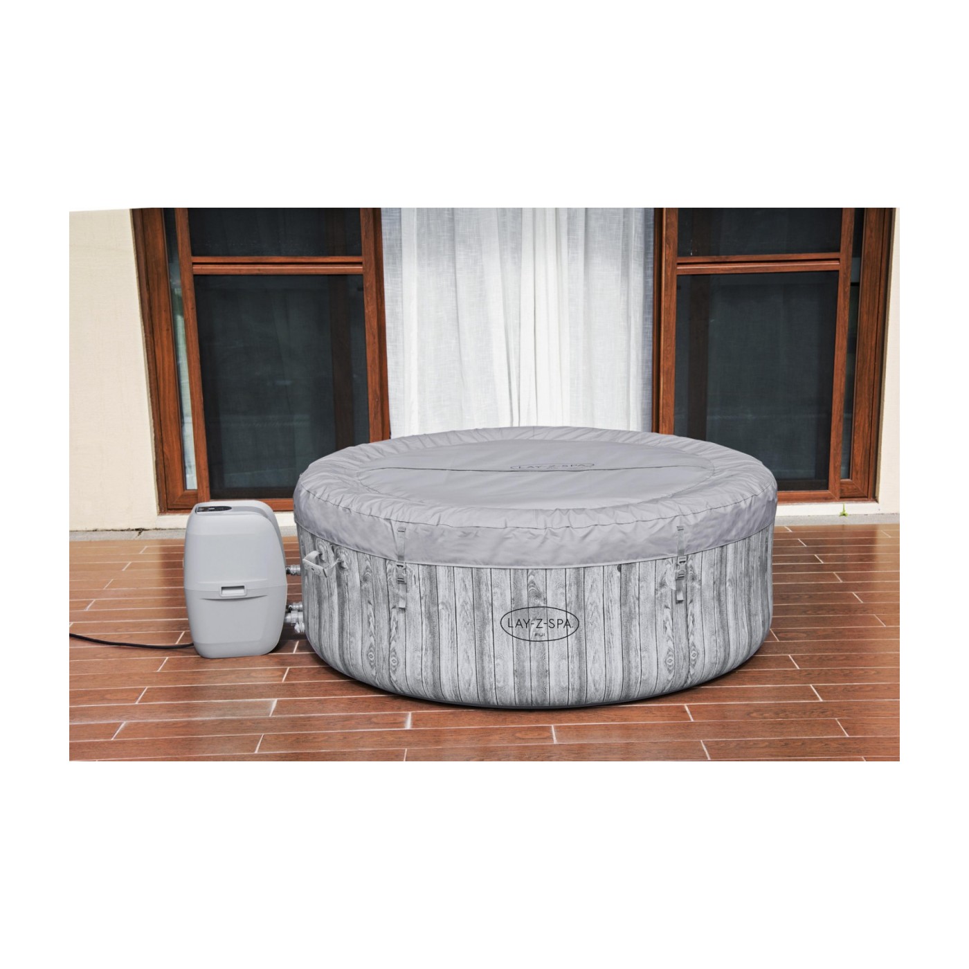 Fidži Lay-Z-Spa Home Spa BESTWAY 4místný filtr čerpadla ChemConnect