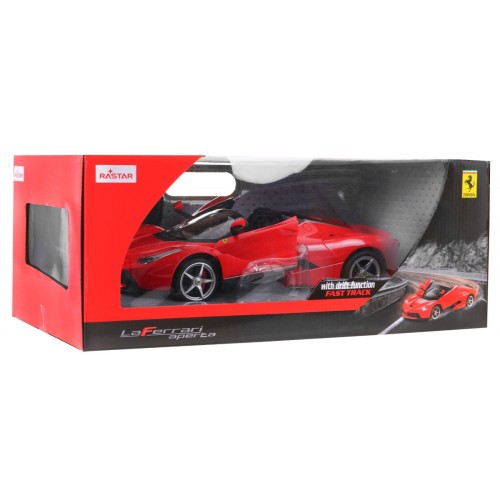 Ferrari LaFerrari Aperta červená RASTAR model 1:14 Dálkové ovládání auta + 2,4 GHz dálkové ovládání