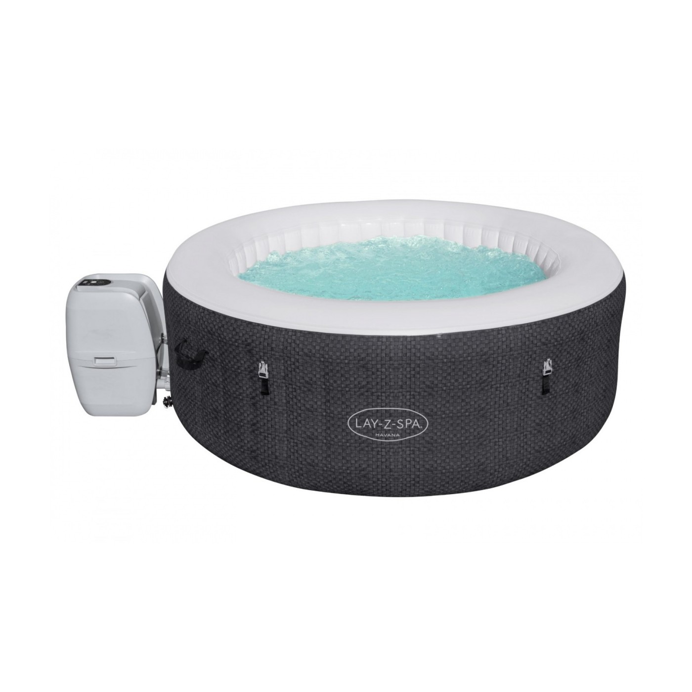 Havana Lay-Z-Spa AirJet Jacuzzi Garden BESTWAY 4místné příslušenství čerpadla