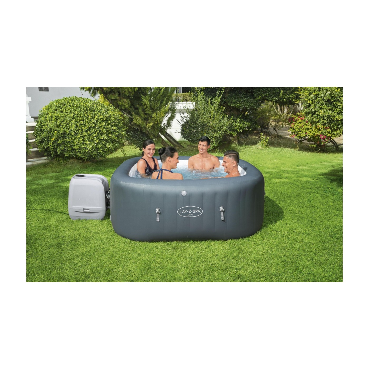 Hawaii Lay-Z-Spa HydroJet Pro Spa Nafukovací 6místný filtr čerpadla BESTWAY CHEMCONNECT