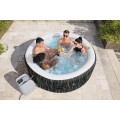 Hollywood Lay-Z-Spa AirJet Home Spa BESTWAY 6místný + LED + 4 polštáře