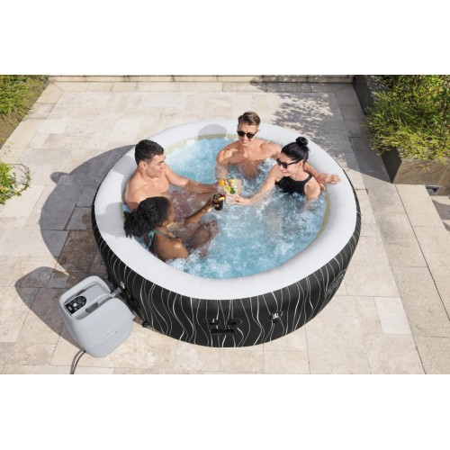 Hollywood Lay-Z-Spa AirJet Home Spa BESTWAY 6místný + LED + 4 polštáře