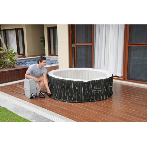 Hollywood Lay-Z-Spa AirJet Home Spa BESTWAY 6místný + LED + 4 polštáře
