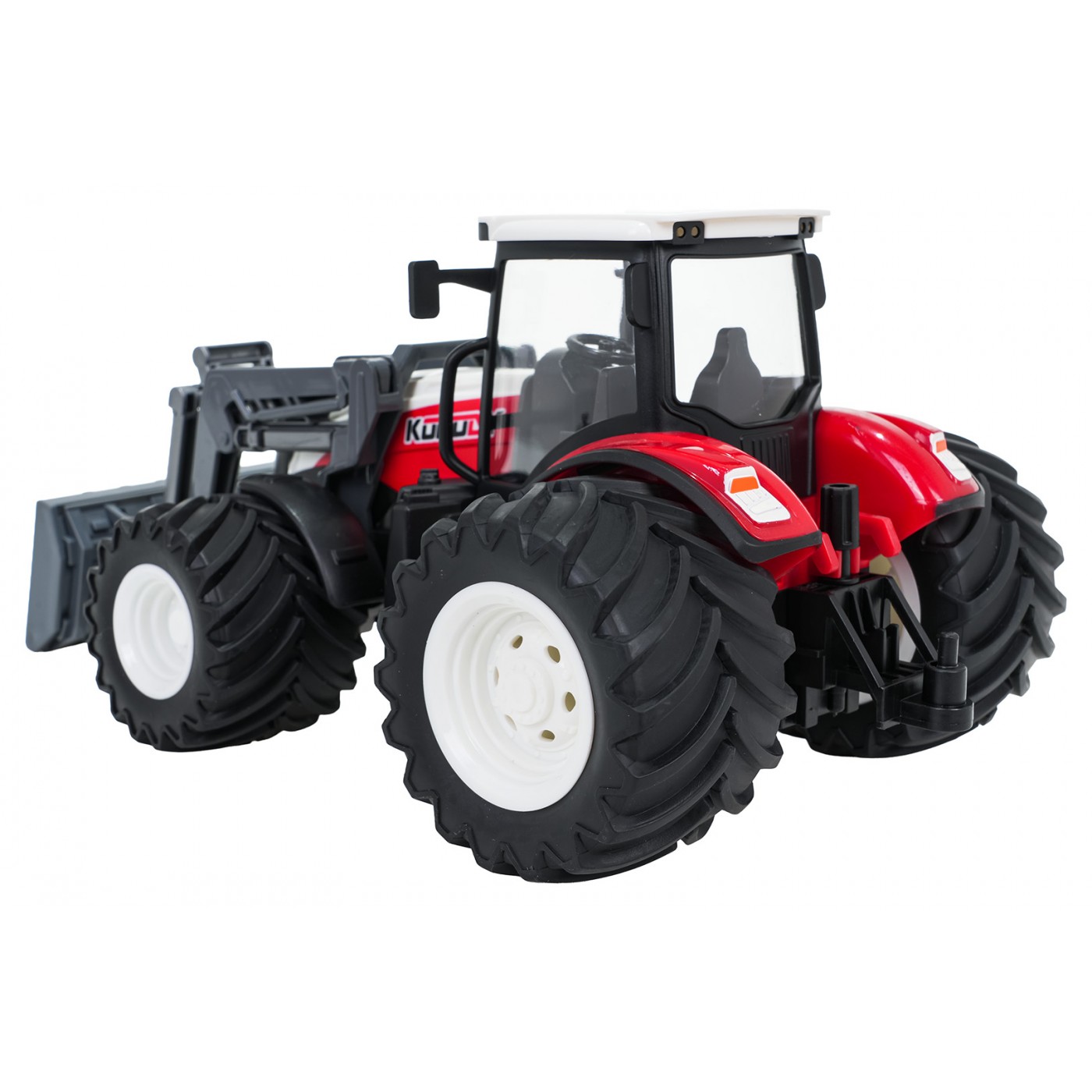 Dálkově ovládaný traktor s buldozerem
