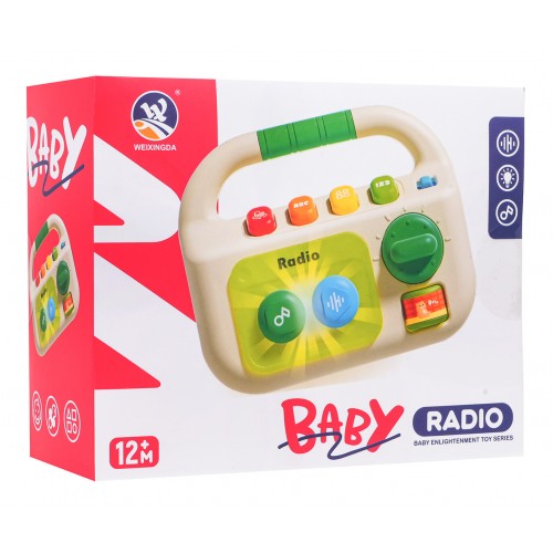Multifunkční rádio se zvuky pro nejmenší