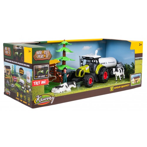 Farmářská sada s traktorem