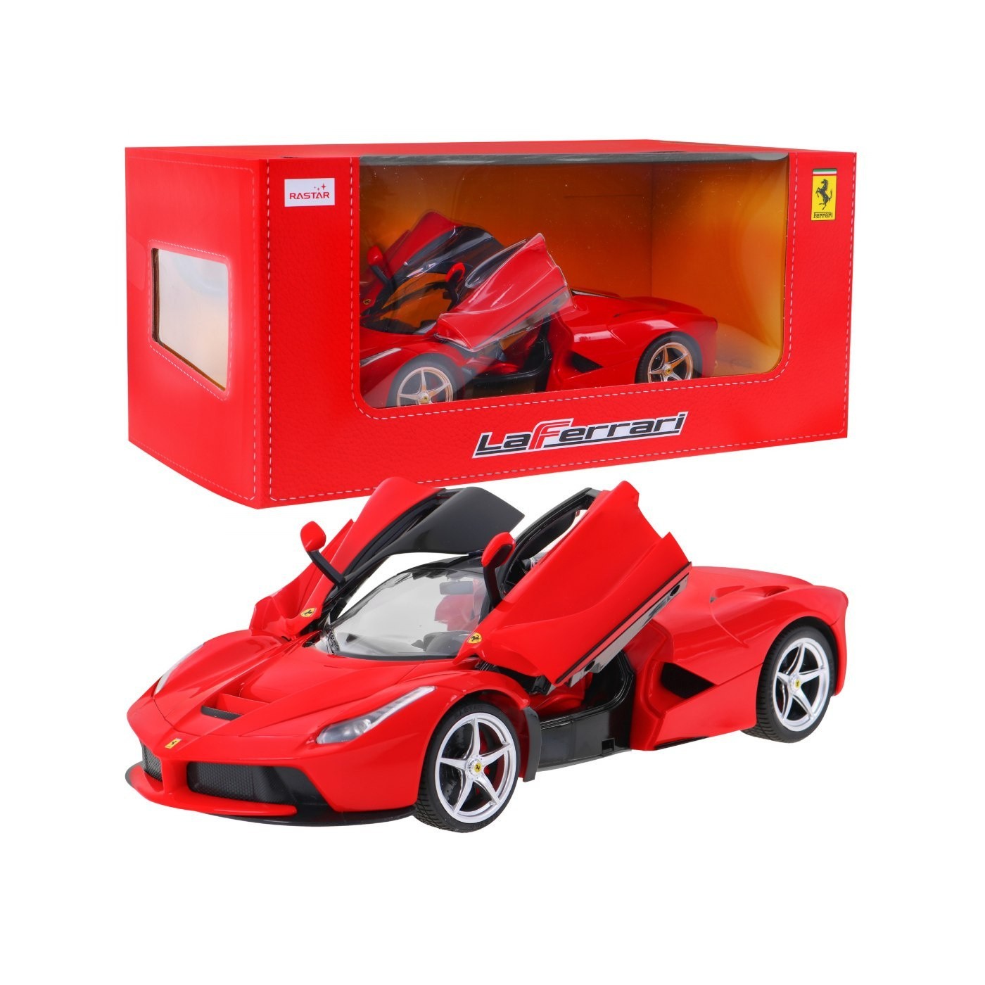 Ferrari LaFerrari červený RASTAR model 1:14 Dálkové ovládání auta + 2,4 GHz dálkové ovládání