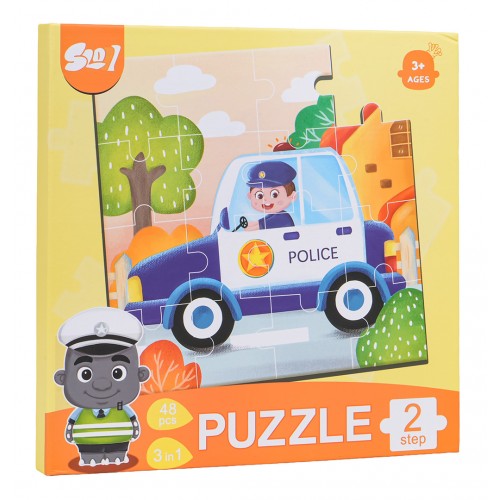Magnetické puzzle Vozítka + Brožura