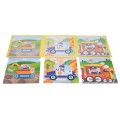 Magnetické puzzle Vozítka + Brožura