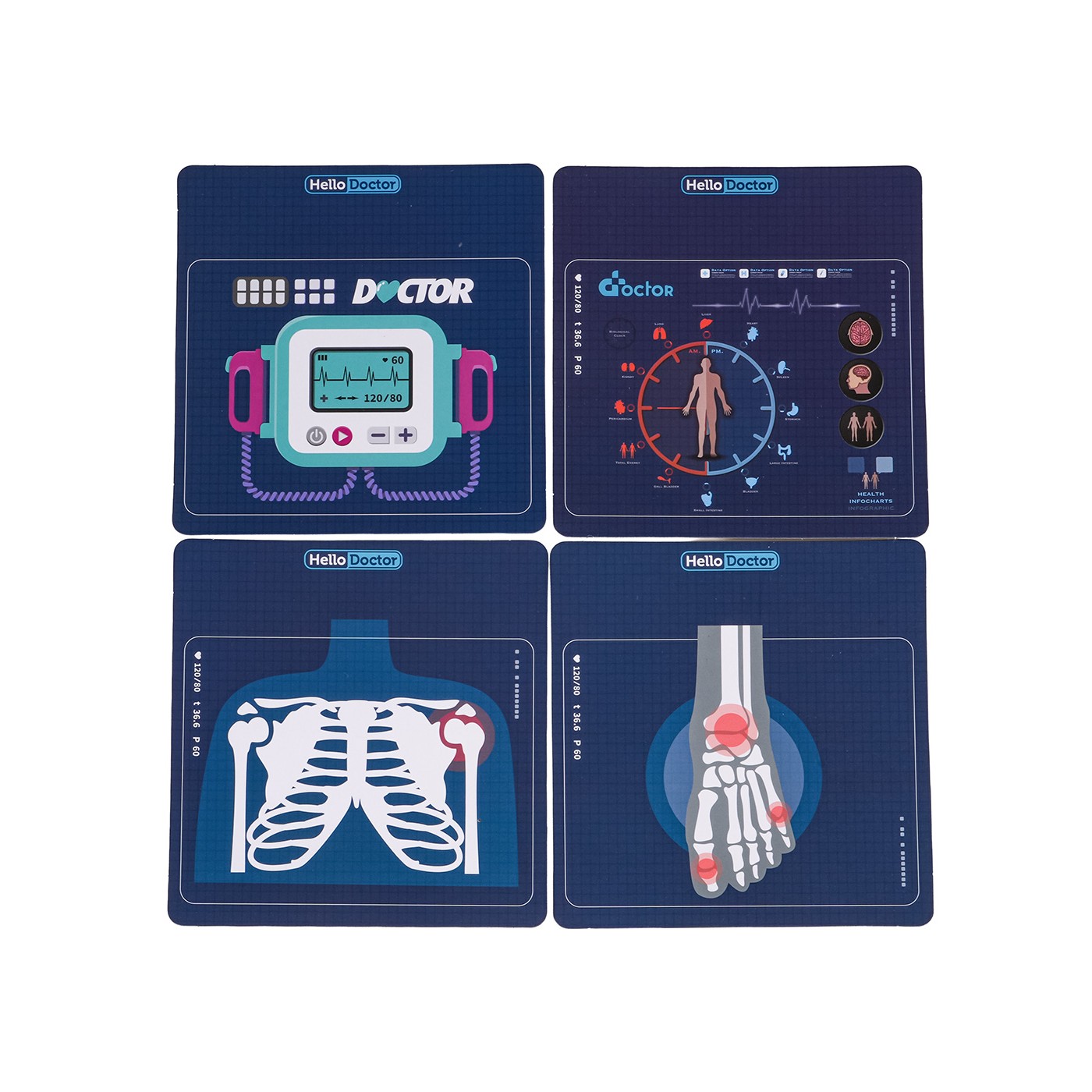 MEGA Doctor Set Blue + příslušenství