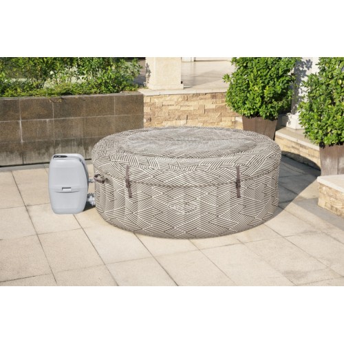 Madrid Lay-Z-Spa Jacuzzi pro zahradu BESTWAY 4-lůžkový + čerpadlo s filtrem + kryt