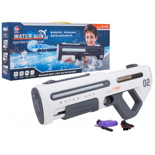 Vodní pistole MEGA bílá