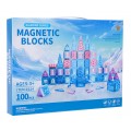 Sada magnetických bloků LED SNOW 100 ks.