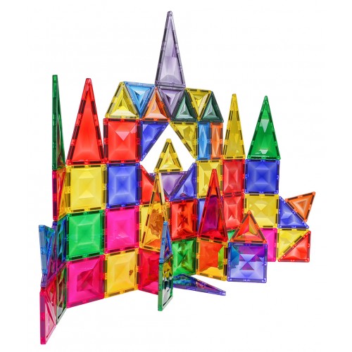 Sada 3D magnetických bloků 67 dílků.