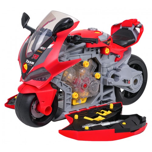 Malý mechanik sada dílna motocykl
