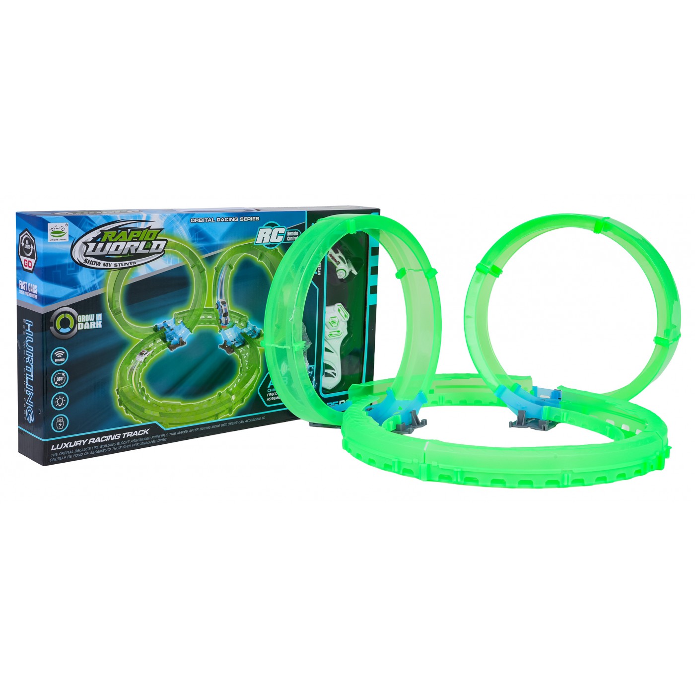 Závodní dráha Glow in the Dark 25ks.
