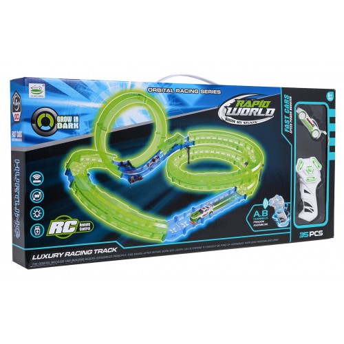 Závodní dráha Glow in the Dark 35ks.