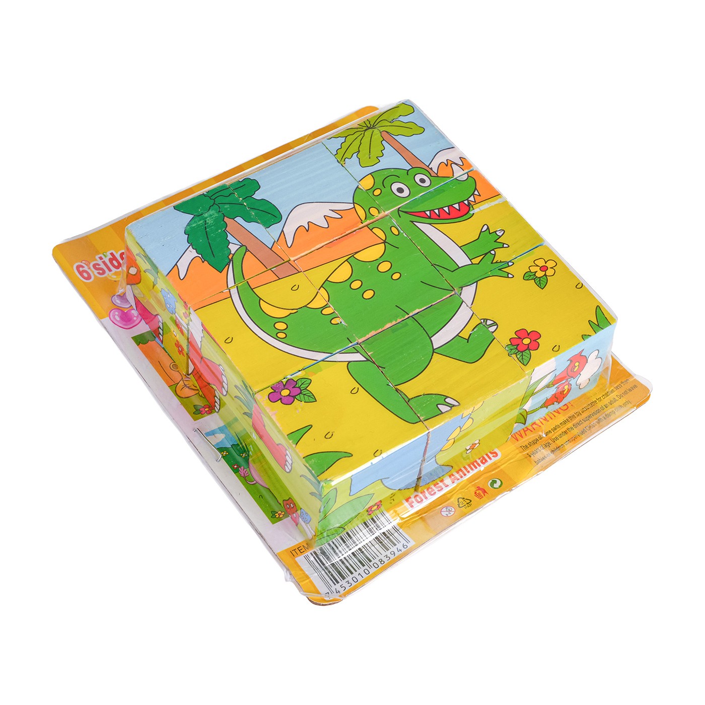 Dřevěné kostky pro nejmenší dinosaury - edice