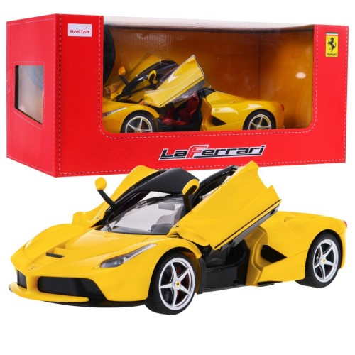 Ferrari LaFerrari žlutý RASTAR 1:14 Dálkové ovládání auta + 2,4 GHz dálkové ovládání