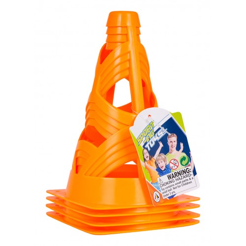 Oranžové šišky 4ks.