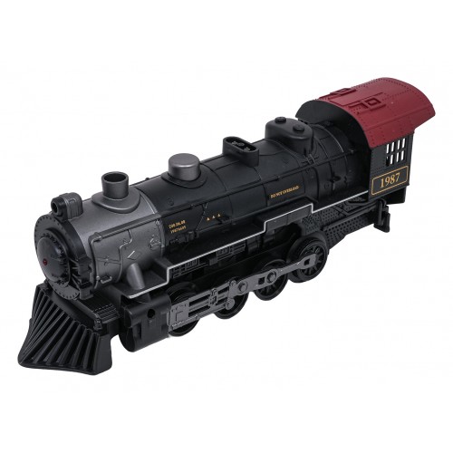Retro vláček se světly, zvuky a funkcí kouře 172 cm