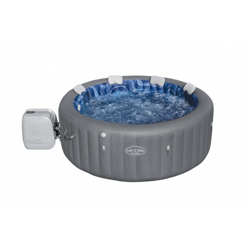 Santorini Lay-Z-Spa HydroJet Pro Garden Jacuzzi BESTWAY 7místné čerpadlo LED 5 polštářů