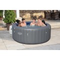 Santorini Lay-Z-Spa HydroJet Pro Garden Jacuzzi BESTWAY 7místné čerpadlo LED 5 polštářů