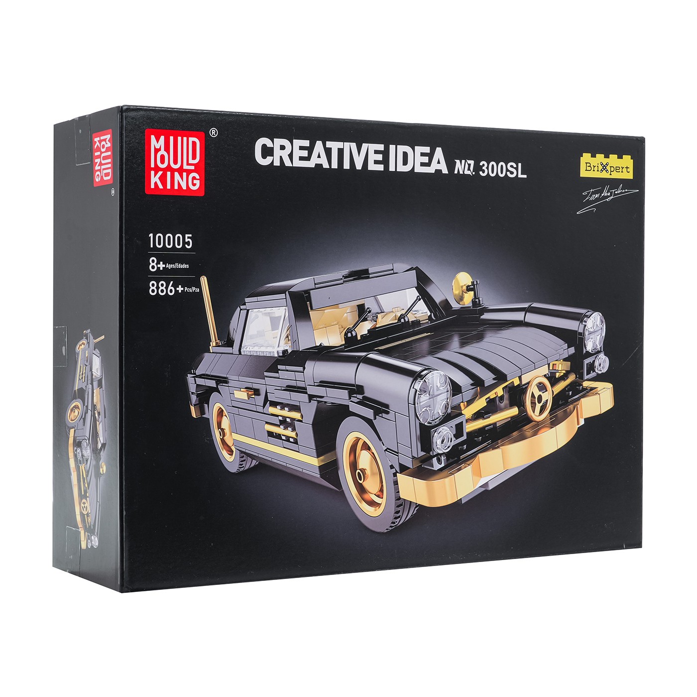 Sada retro autíček, 886 dílků