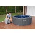 Santorini Lay-Z-Spa HydroJet Pro Garden Jacuzzi BESTWAY 7místné čerpadlo LED 5 polštářů