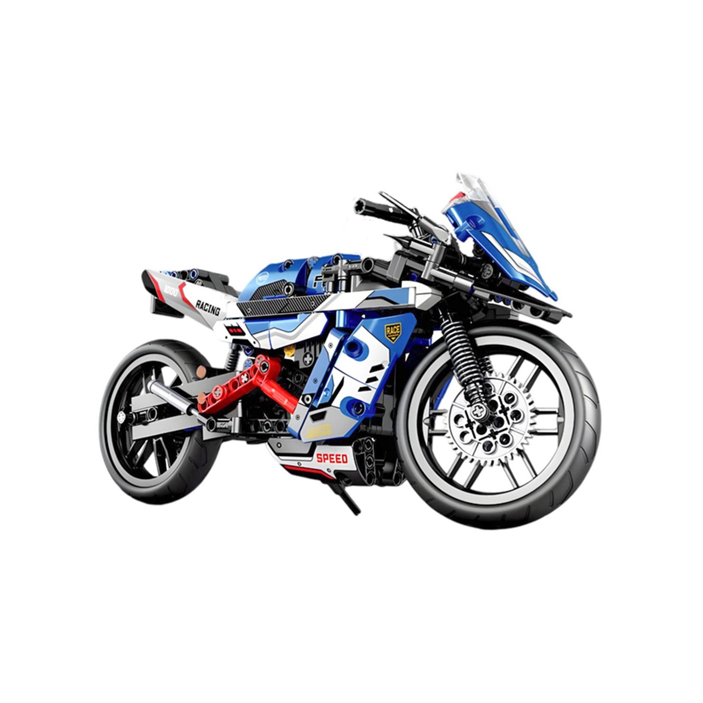 Sada stavebních kostek na motorku 426 ks.