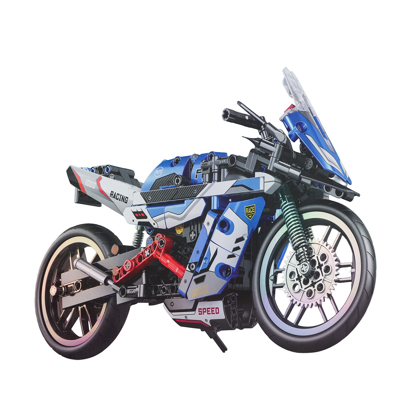 Sada stavebních kostek na motorku 426 ks.