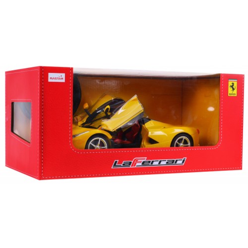 Ferrari LaFerrari žlutý RASTAR 1:14 Dálkové ovládání auta + 2,4 GHz dálkové ovládání